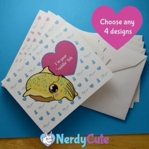 Mix your own pack of 4 Valentine's cards. Choose from any of our designs!