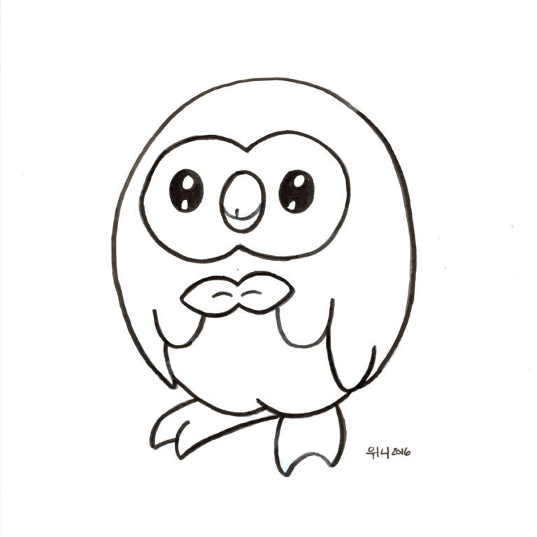 Rowlet is one of the starter Pokemon in Sun and Moon!