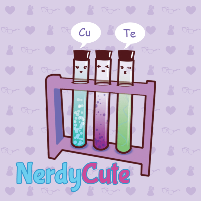 kawaii chemistry cute test tube rack