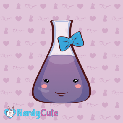 Cute Chemistry - Erlenmeyer Flask
